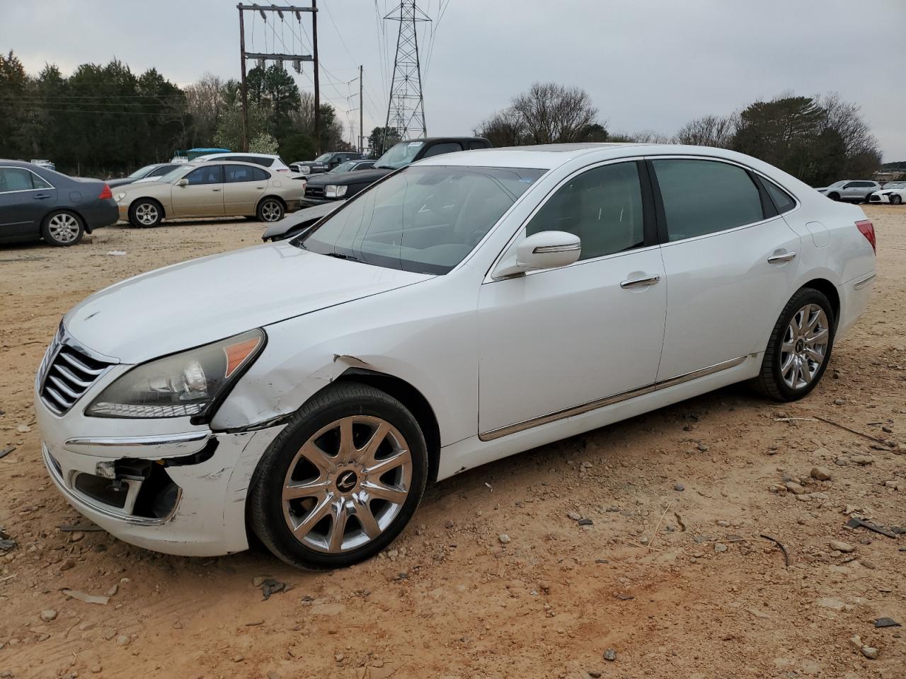 2011 Hyundai Equus VIN KMHGH4JF7BU038933 - Copart auction photo