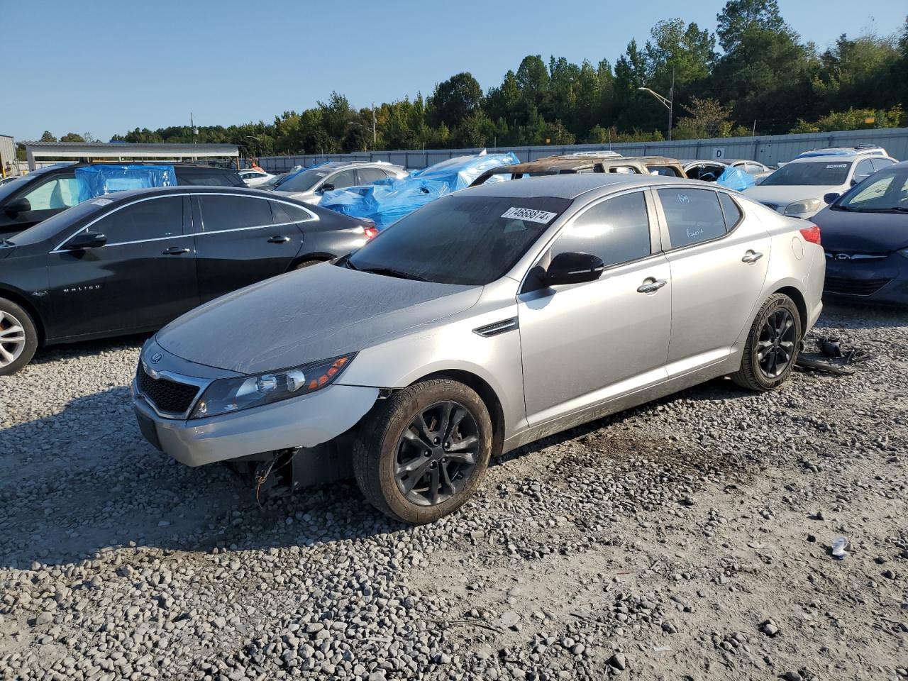 2012 KIA Optima VIN 5XXGM4A77CG063654