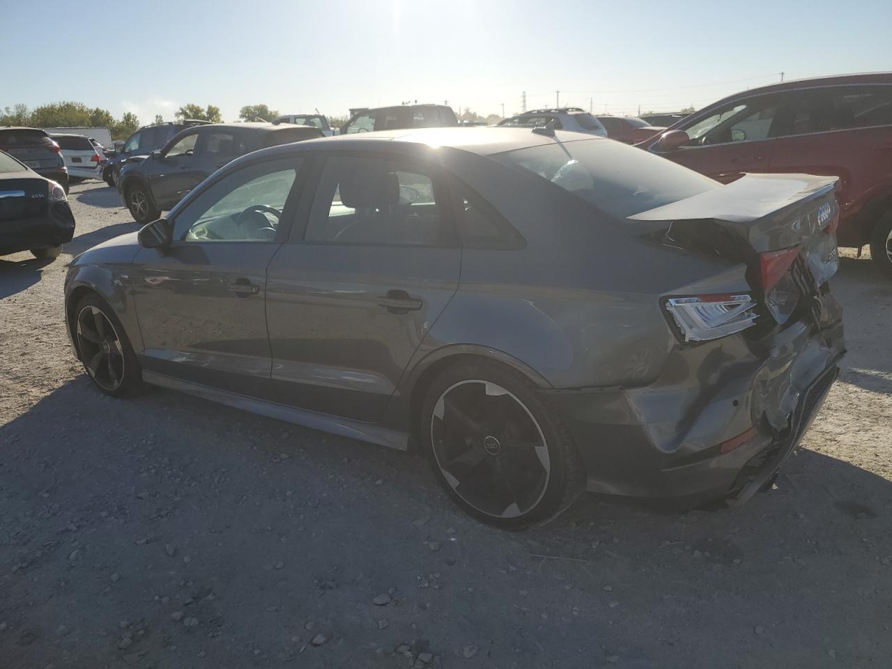 2016 Audi A3 VIN WAUB8GFFXG1046586 Copart auction photo, rear end / undercarriage damage thumbnail 2