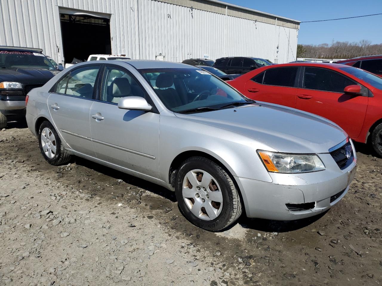 2007 Hyundai Sonata VIN 5NPET46C67H224294 Copart auction photo, side damage thumbnail 4