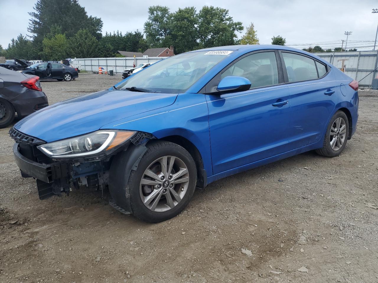 2018 Hyundai Elantra VIN KMHD84LF8JU585773