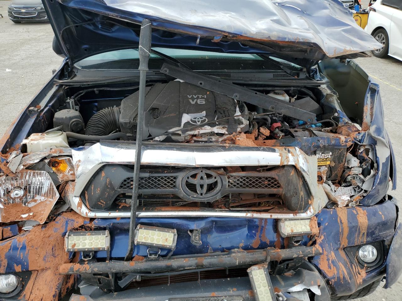 2014 Toyota Tacoma VIN 5TFLU4EN7EX106909 Copart auction photo, front end damage thumbnail 12