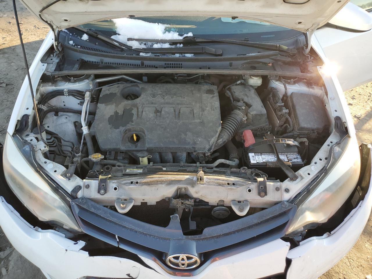 2016 Toyota Corolla VIN 2T1BURHE4GC613580 Copart auction photo, front end damage thumbnail 12