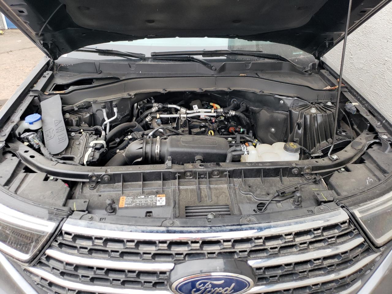 2023 Ford Explorer VIN 1FMSK8DH5PGB43217 Copart auction photo, front end / rear end damage thumbnail 12
