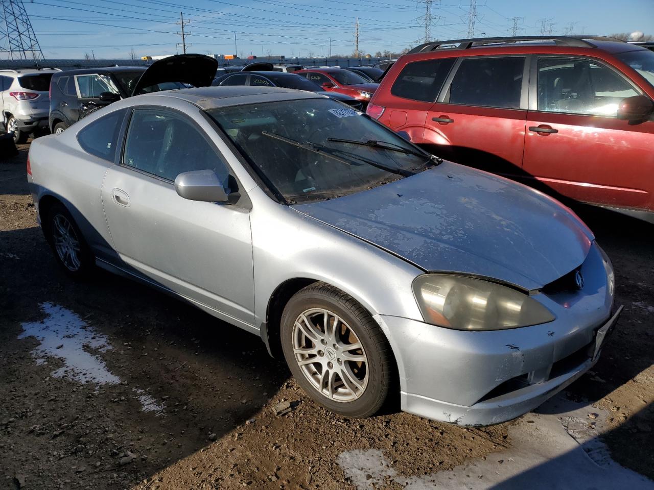 2006 Acura RSX VIN JH4DC54806S002056 Copart auction photo, minor dent/scratches damage thumbnail 4