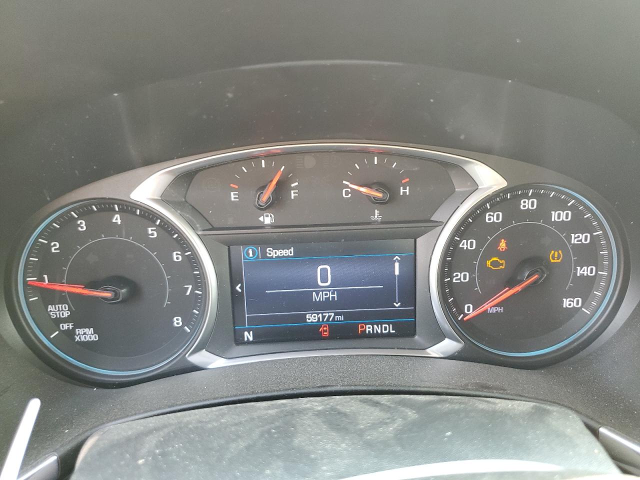 2019 Chevrolet Equinox VIN 3GNAXJEV7KS649176 Copart auction photo, all over damage thumbnail 9