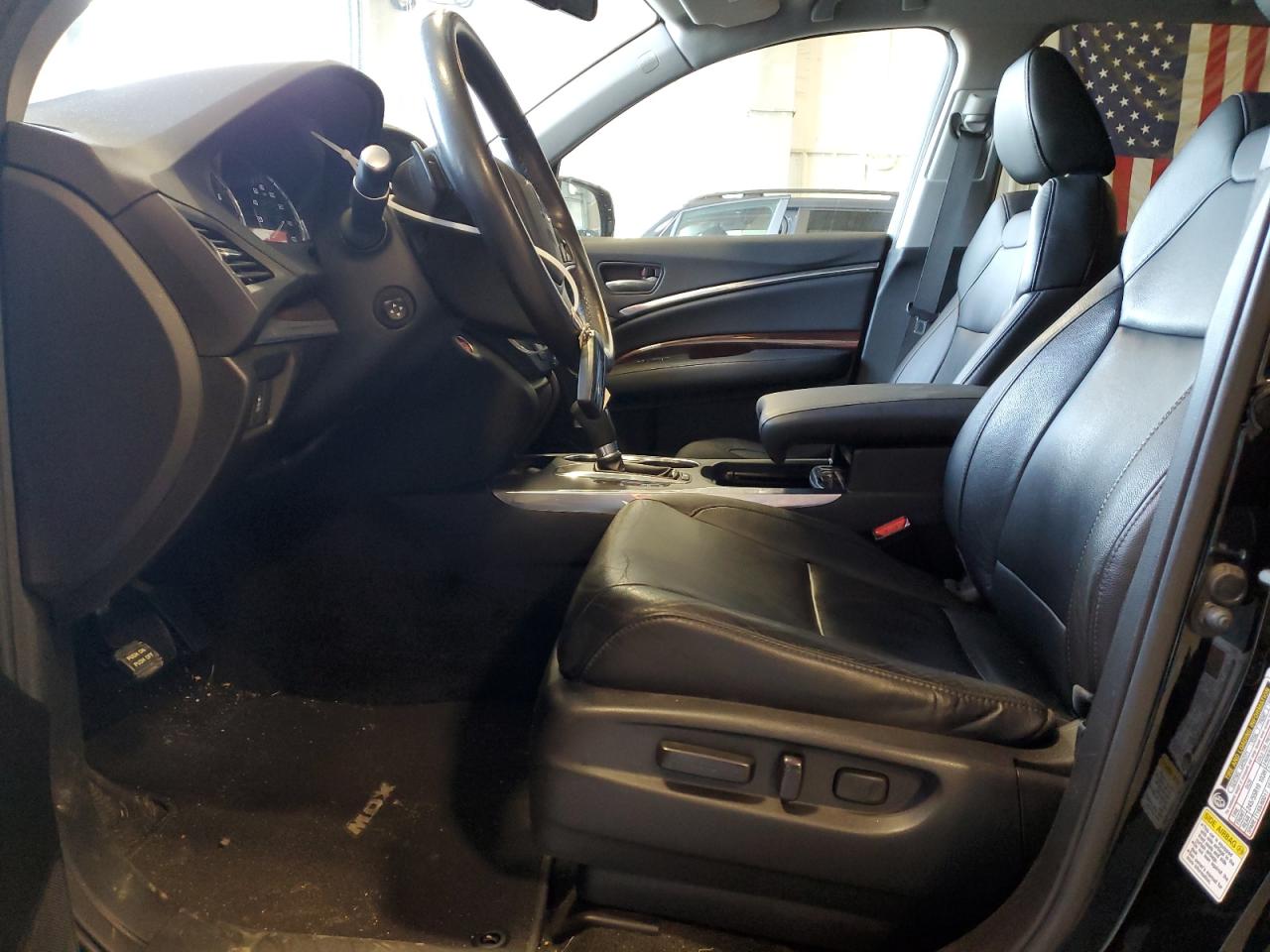 2014 Acura MDX VIN 5FRYD4H43EB026153 Copart auction photo, front end damage thumbnail 7