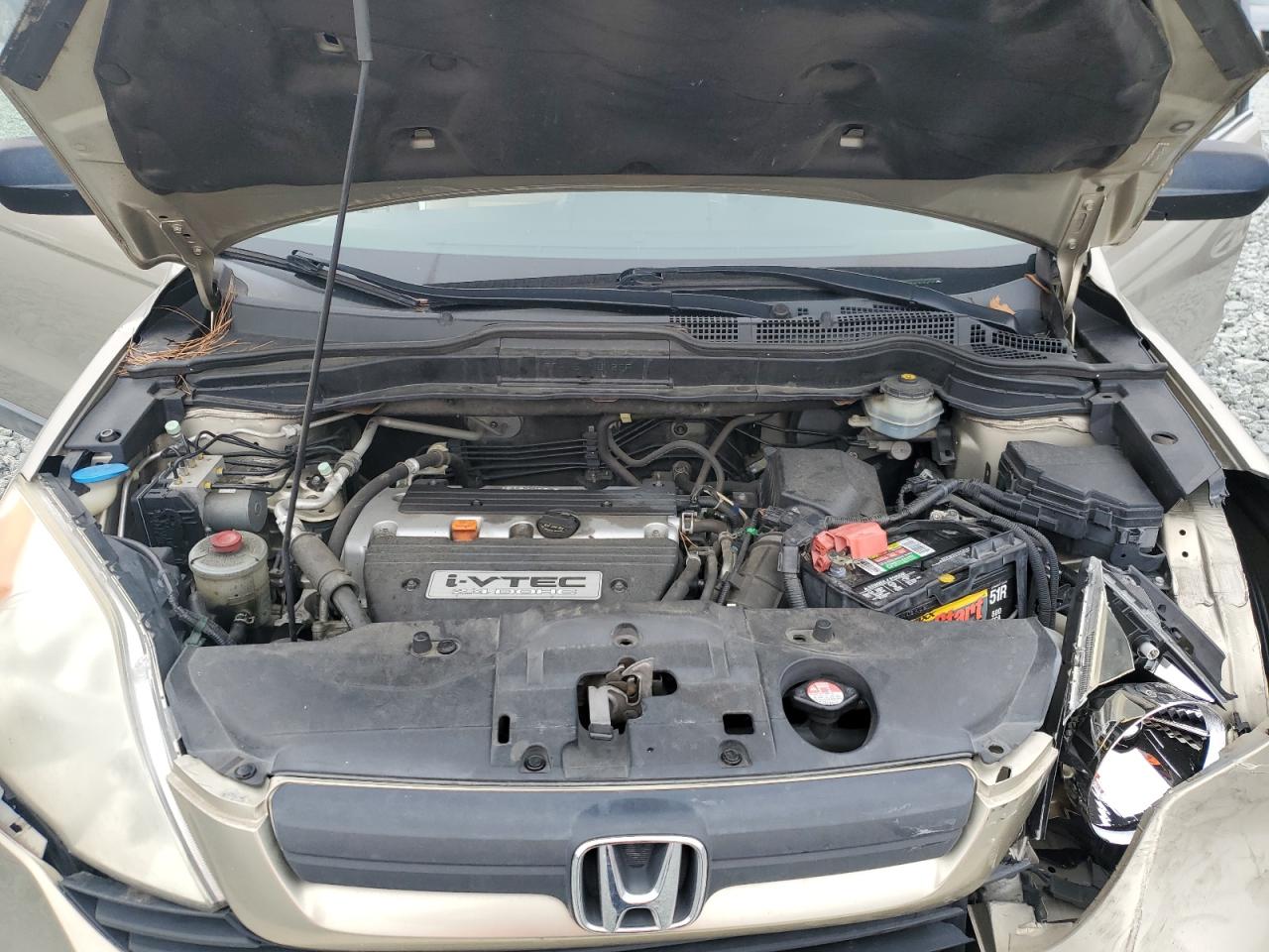 2007 Honda CR-V VIN JHLRE38317C013389 Copart auction photo, front end damage thumbnail 12