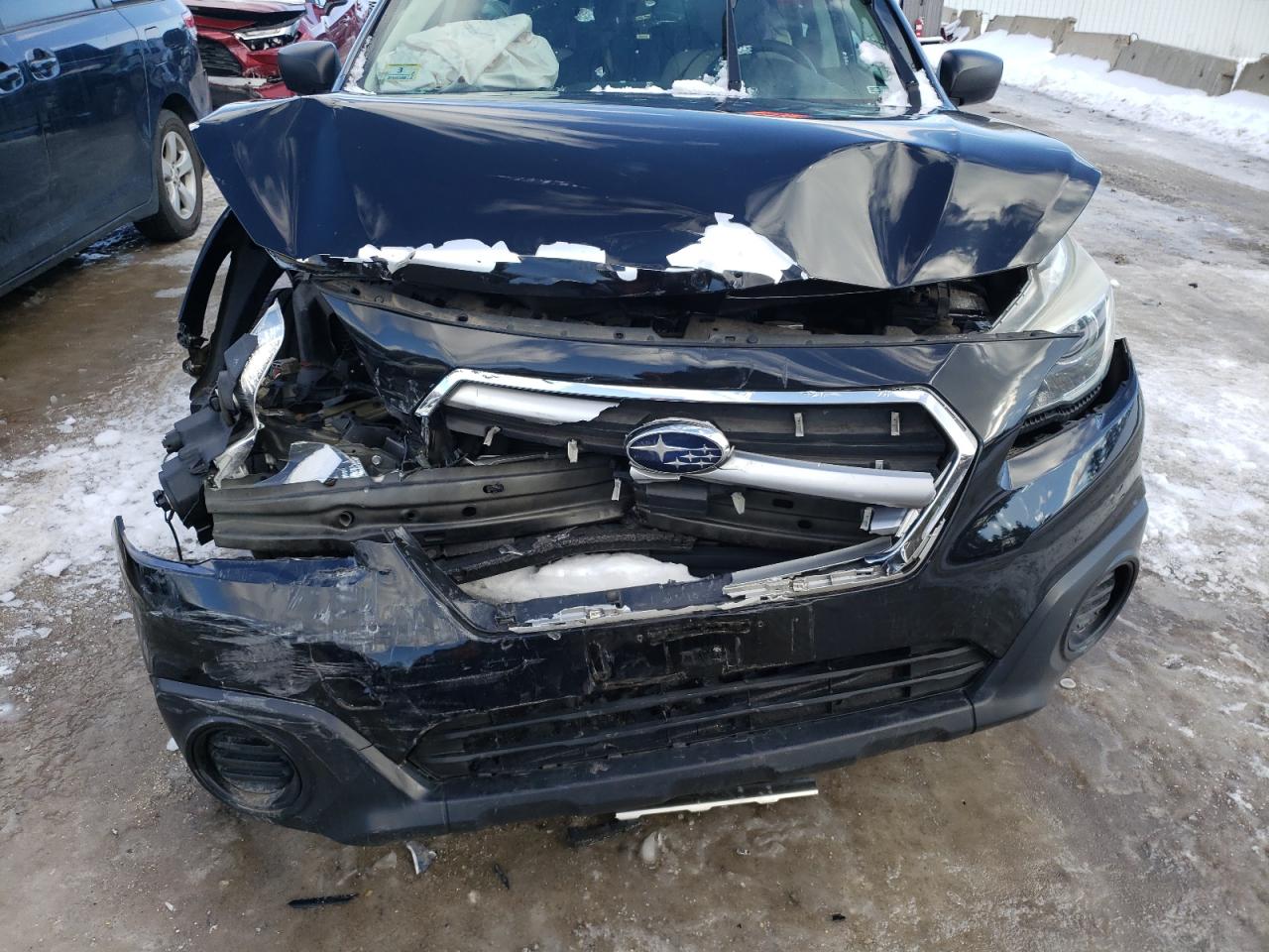 2017 Subaru Outback VIN 4S4BSAAC9H3280282 Copart auction photo, front end / minor dent/scratches damage thumbnail 12
