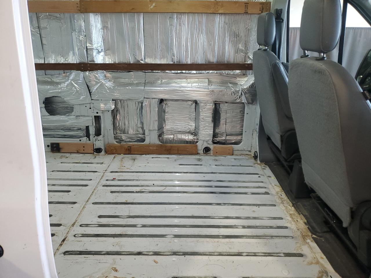 2017 Ford Transit VIN 1FTYE2CM5HKB07642 Copart auction photo, rear end / top/roof damage thumbnail 11