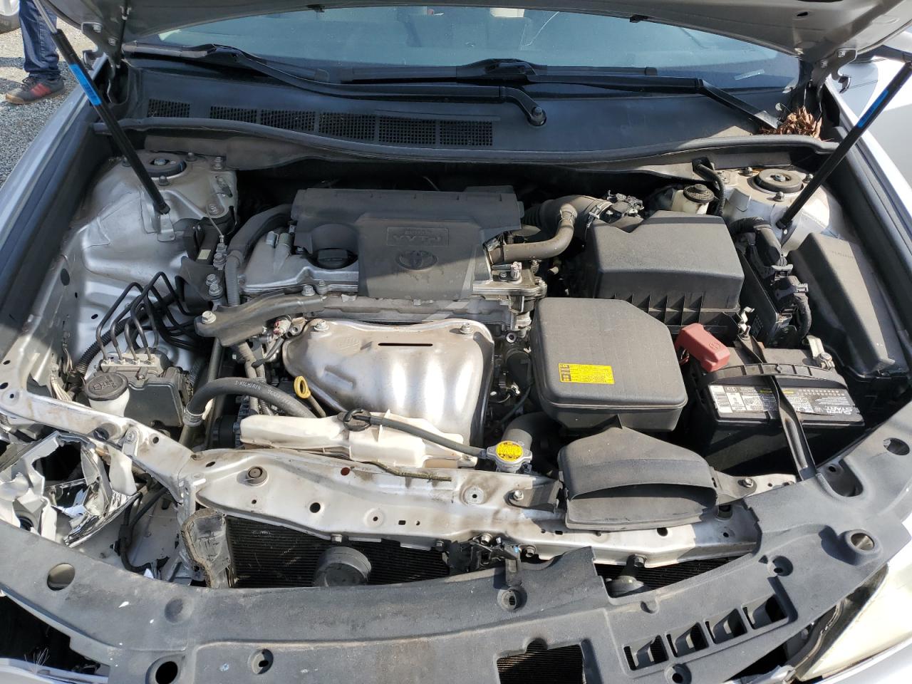 2012 Toyota Camry VIN 4T1BF1FK6CU613044 Copart auction photo, front end damage thumbnail 11