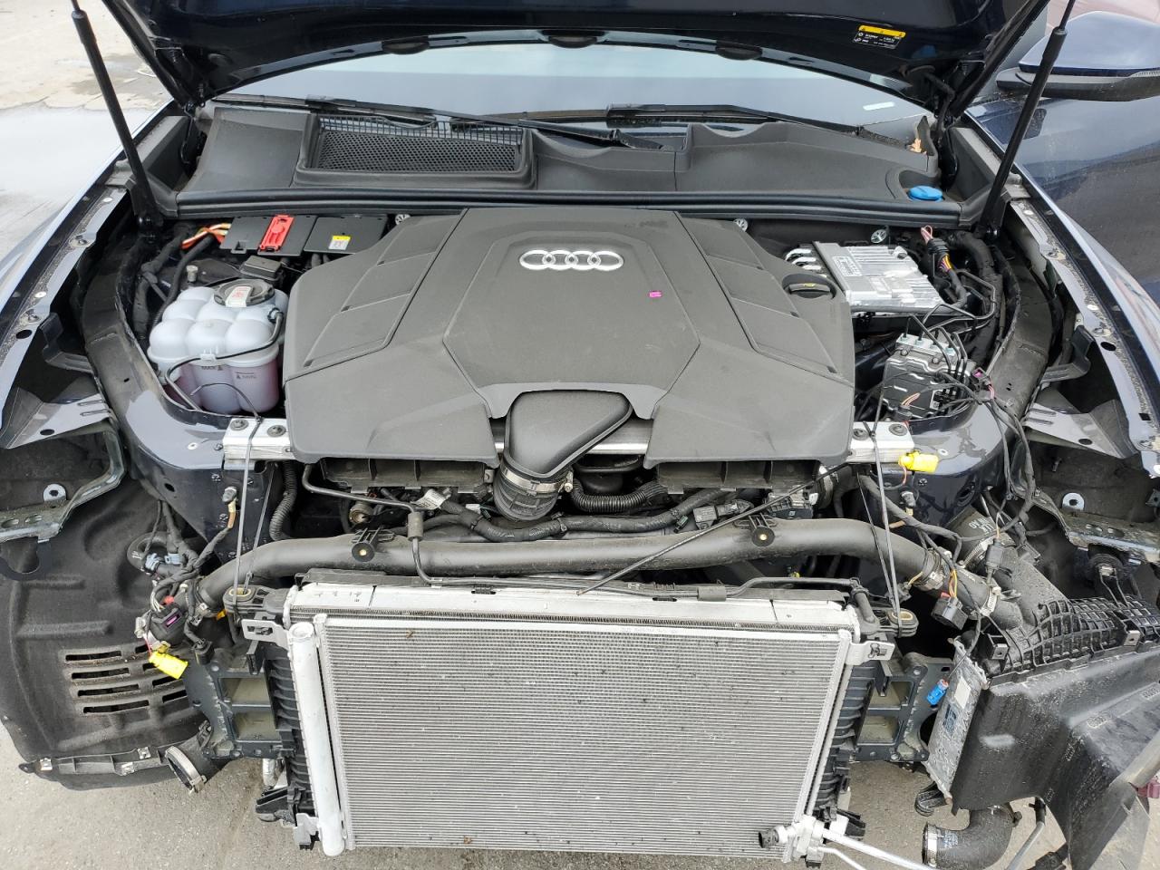 2023 Audi Q8 VIN WA1EVBF16PD041653 Copart auction photo, front end damage thumbnail 11