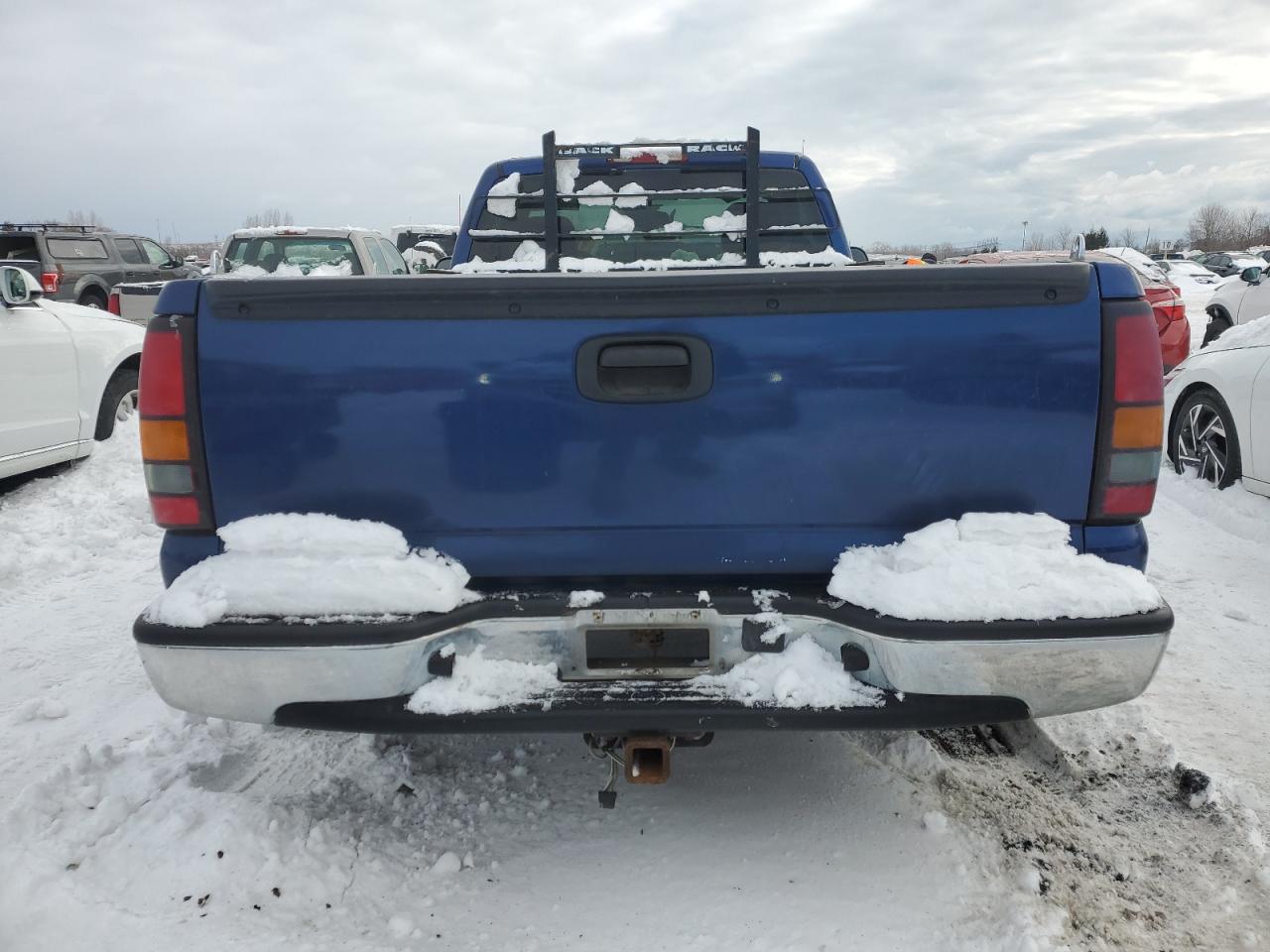 2004 GMC Sierra VIN 1GTEC14X14Z300481 Copart auction photo, front end damage thumbnail 6
