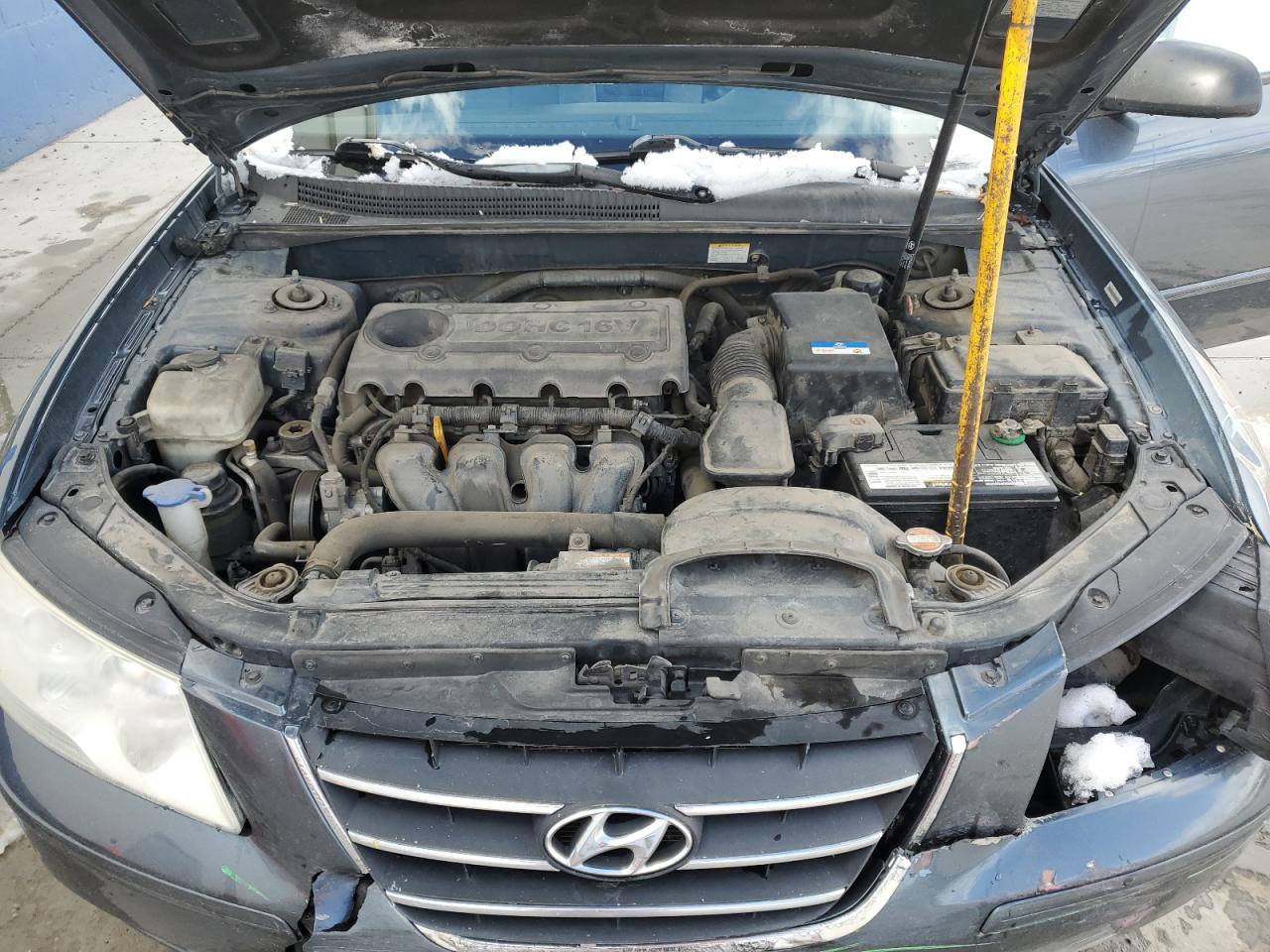 2010 Hyundai Sonata VIN 5NPET4AC5AH599267 Copart auction photo, front end damage thumbnail 11