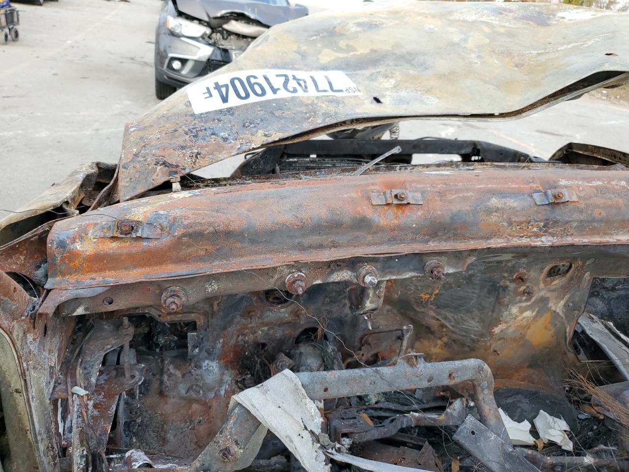 2004 Chevrolet Blazer VIN 1GNDT13X64K109832 Copart auction photo, burn damage thumbnail 9