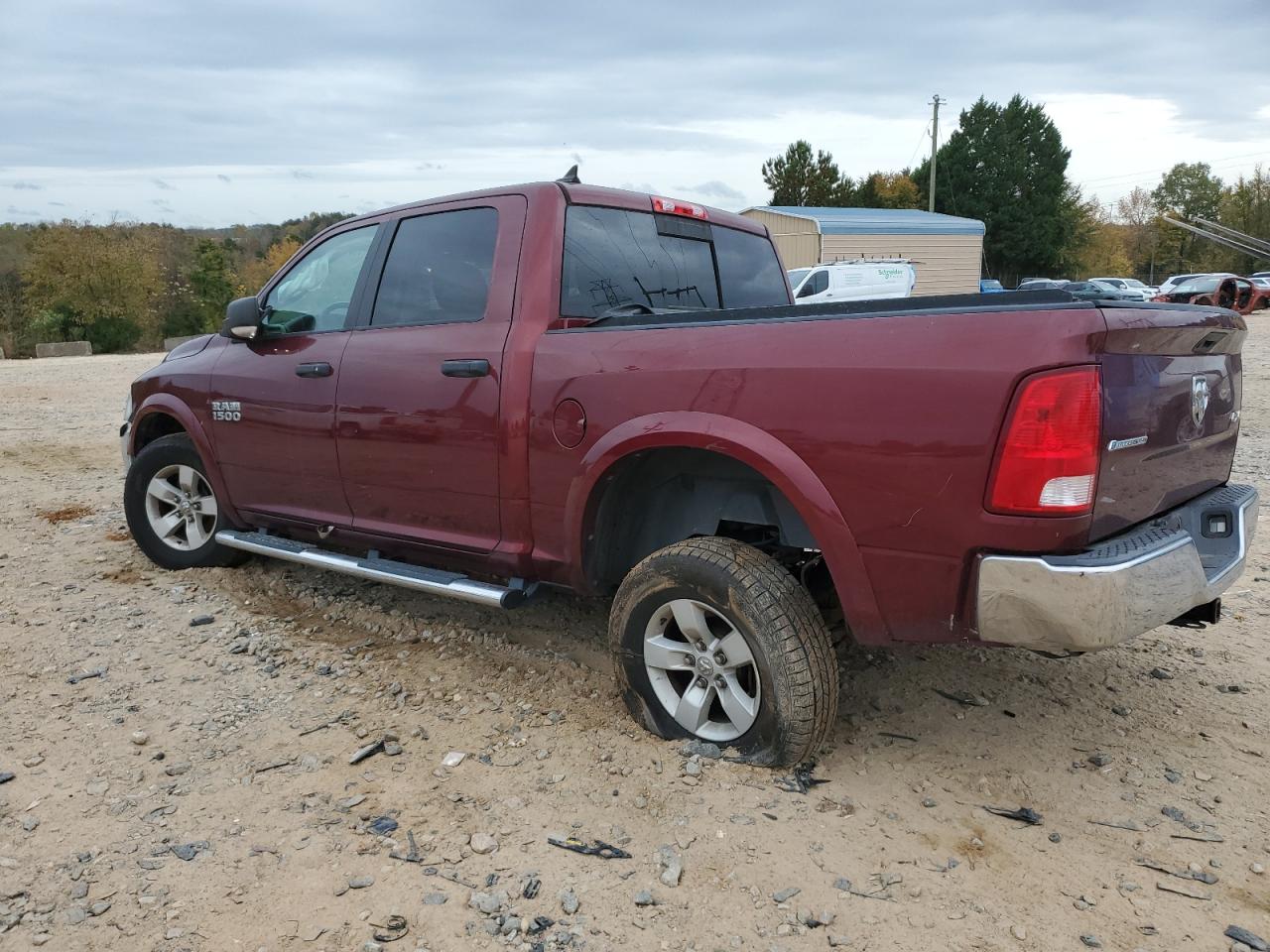 2016 RAM 1500 VIN 1C6RR7LG6GS213278 Copart auction photo, front end / side damage thumbnail 2