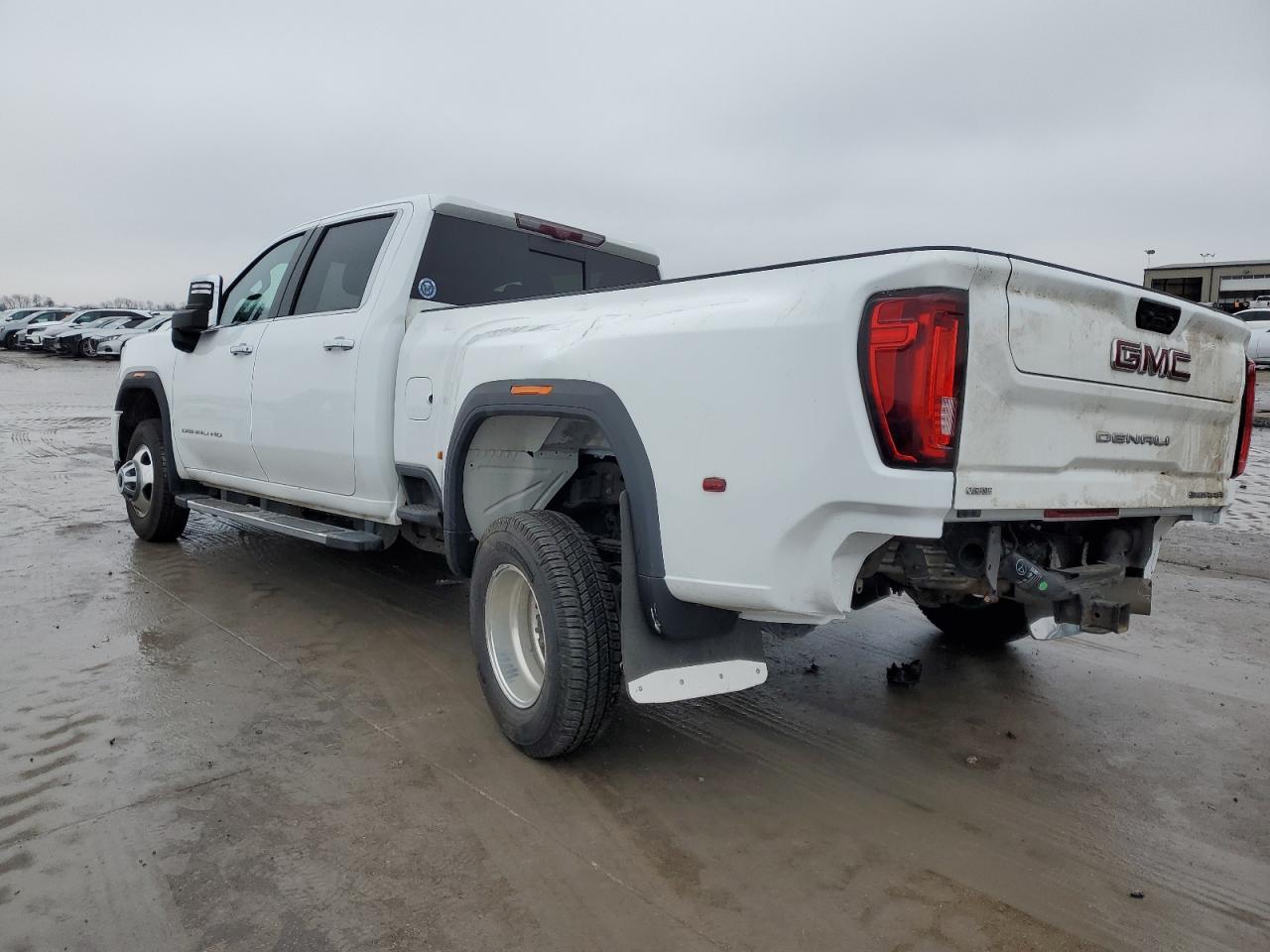 2020 GMC Sierra VIN 1GT49WEY8LF260995 Copart auction photo, rear end damage thumbnail 2