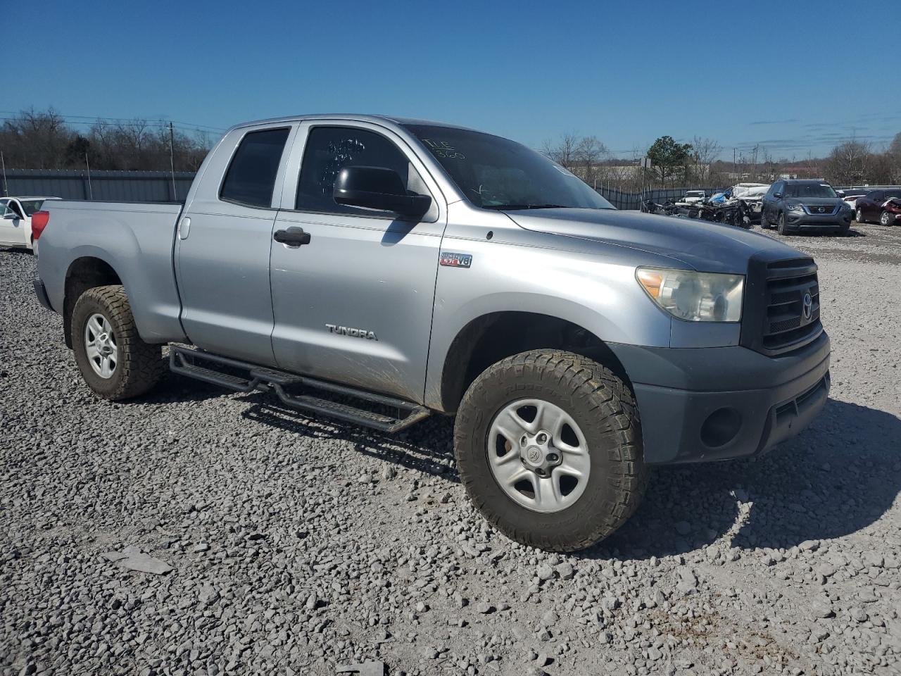 2013 Toyota Tundra VIN 5TFRY5F11DX133585 Copart auction photo, front end / side damage thumbnail 4