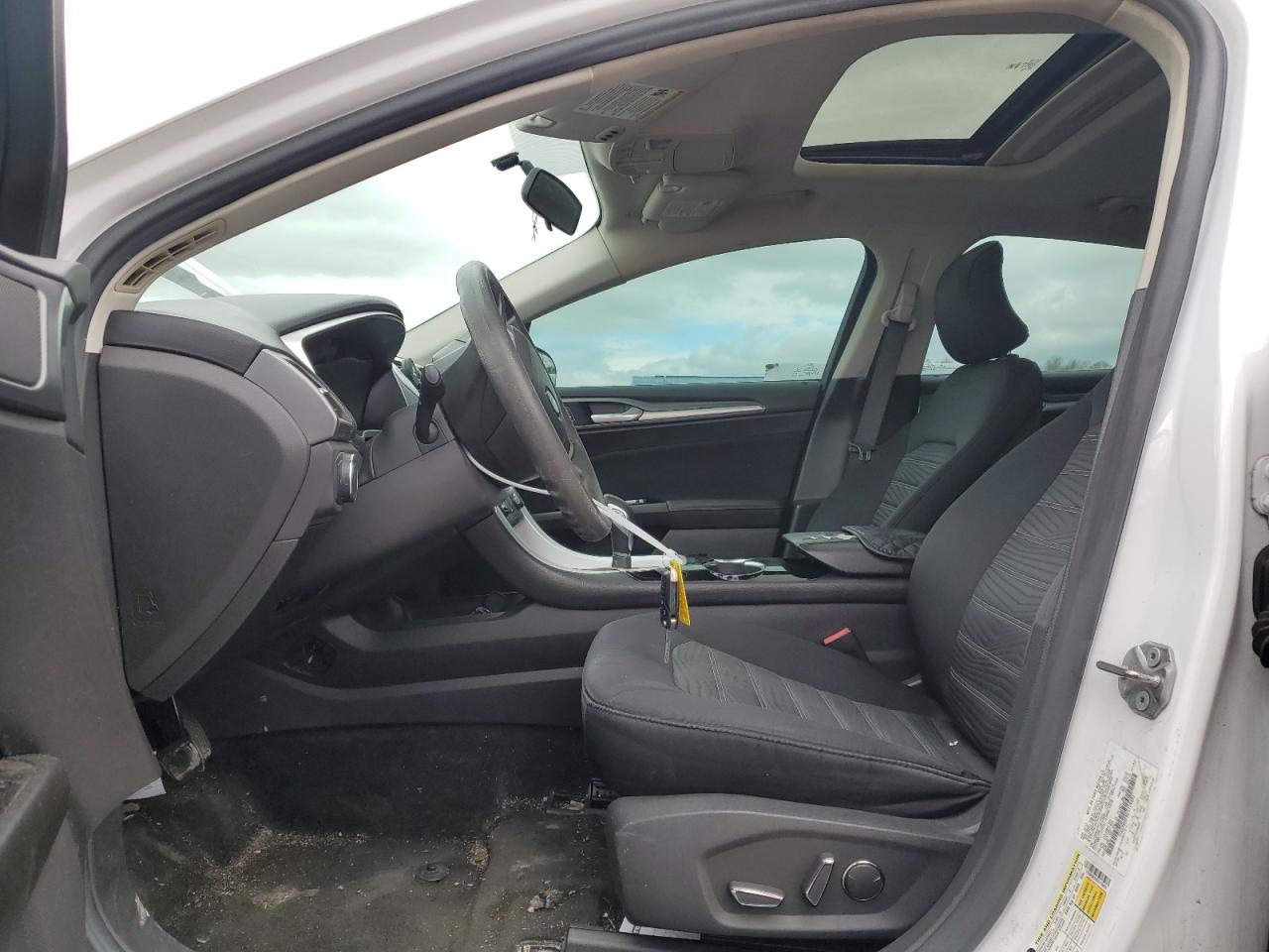 2016 Ford Fusion VIN 1FA6P0H79G5119403 Copart auction photo, rear end / front end damage thumbnail 7