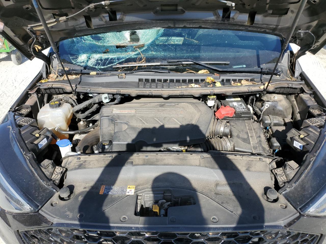 2020 Ford Edge VIN 2FMPK4AP6LBB55310 Copart auction photo, top/roof damage thumbnail 11