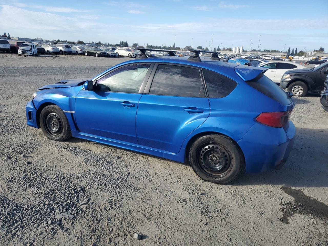 2013 Subaru WRX VIN JF1GR7E64DG881136 Copart auction photo, side / front end damage thumbnail 2