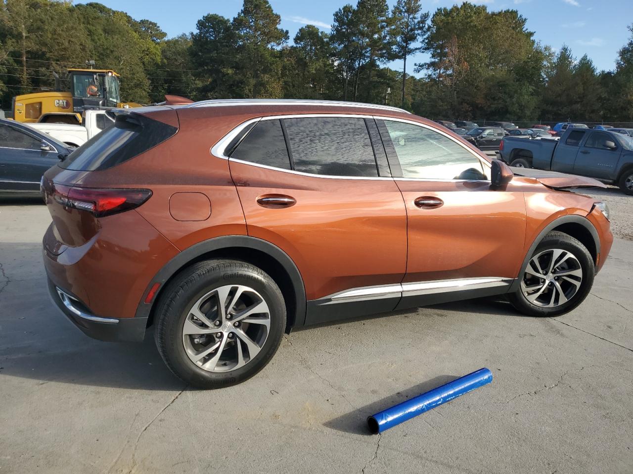 2021 Buick Envision VIN LRBFZNR43MD072438 Copart auction photo, front end damage thumbnail 3