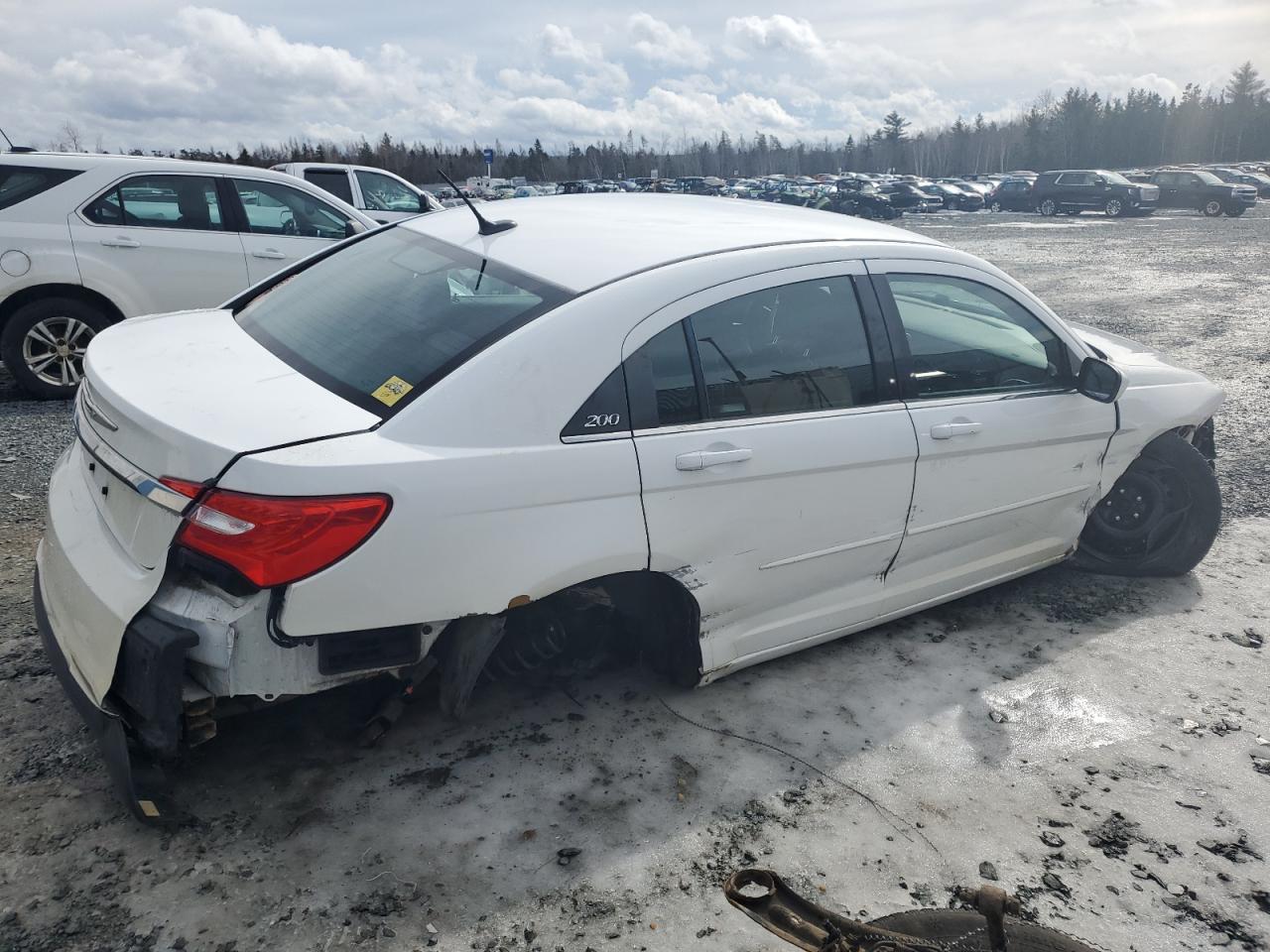 2012 Chrysler 200 VIN 1C3CCBBB2CN234795 Copart auction photo, all over / undercarriage damage thumbnail 3