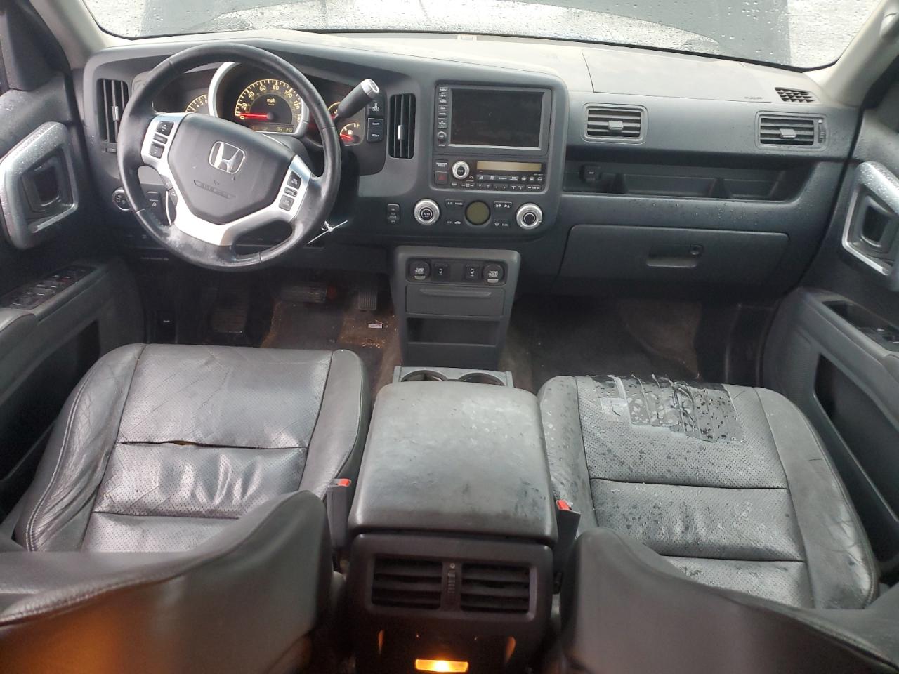 2007 Honda Ridgeline VIN 2HJYK16537H543608 Copart auction photo, side / rear end damage thumbnail 8