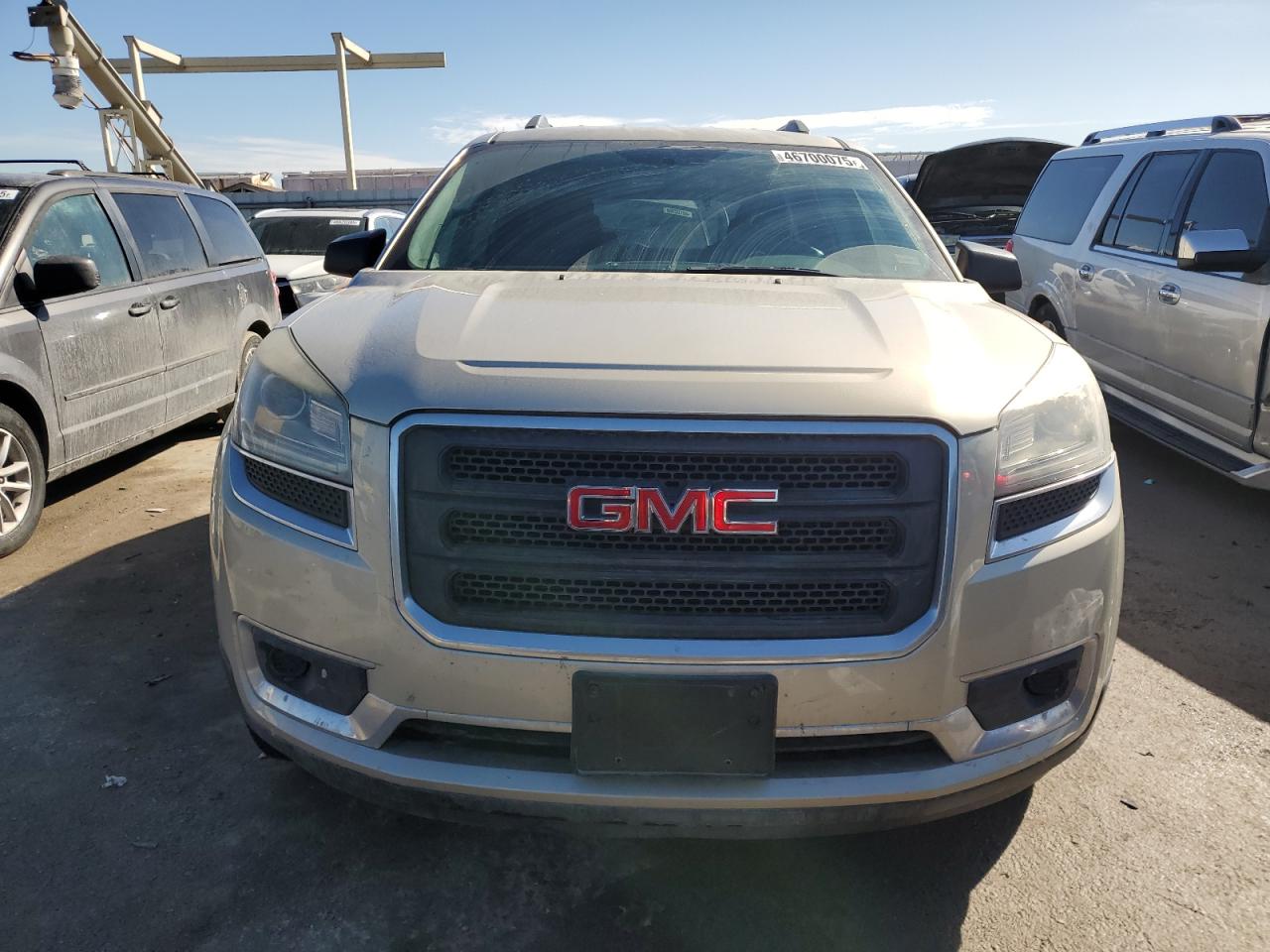 2014 GMC Acadia VIN 1GKKVPKD0EJ374651 Copart auction photo, rear end damage thumbnail 5