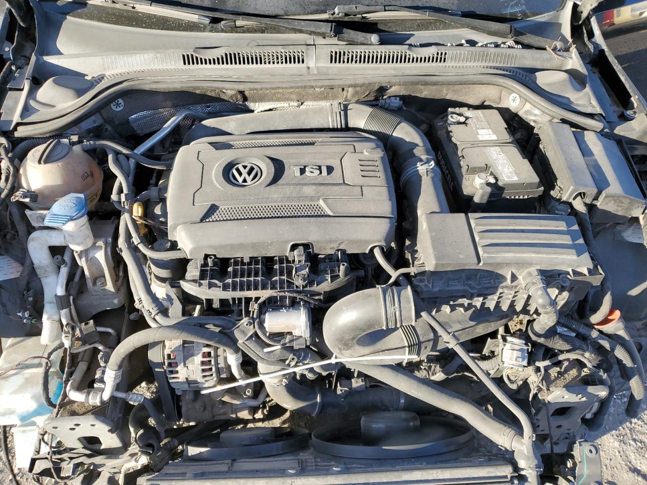 2015 Volkswagen Jetta VIN 3VW5T7AJ8FM267306 Copart auction photo, front end damage thumbnail 11