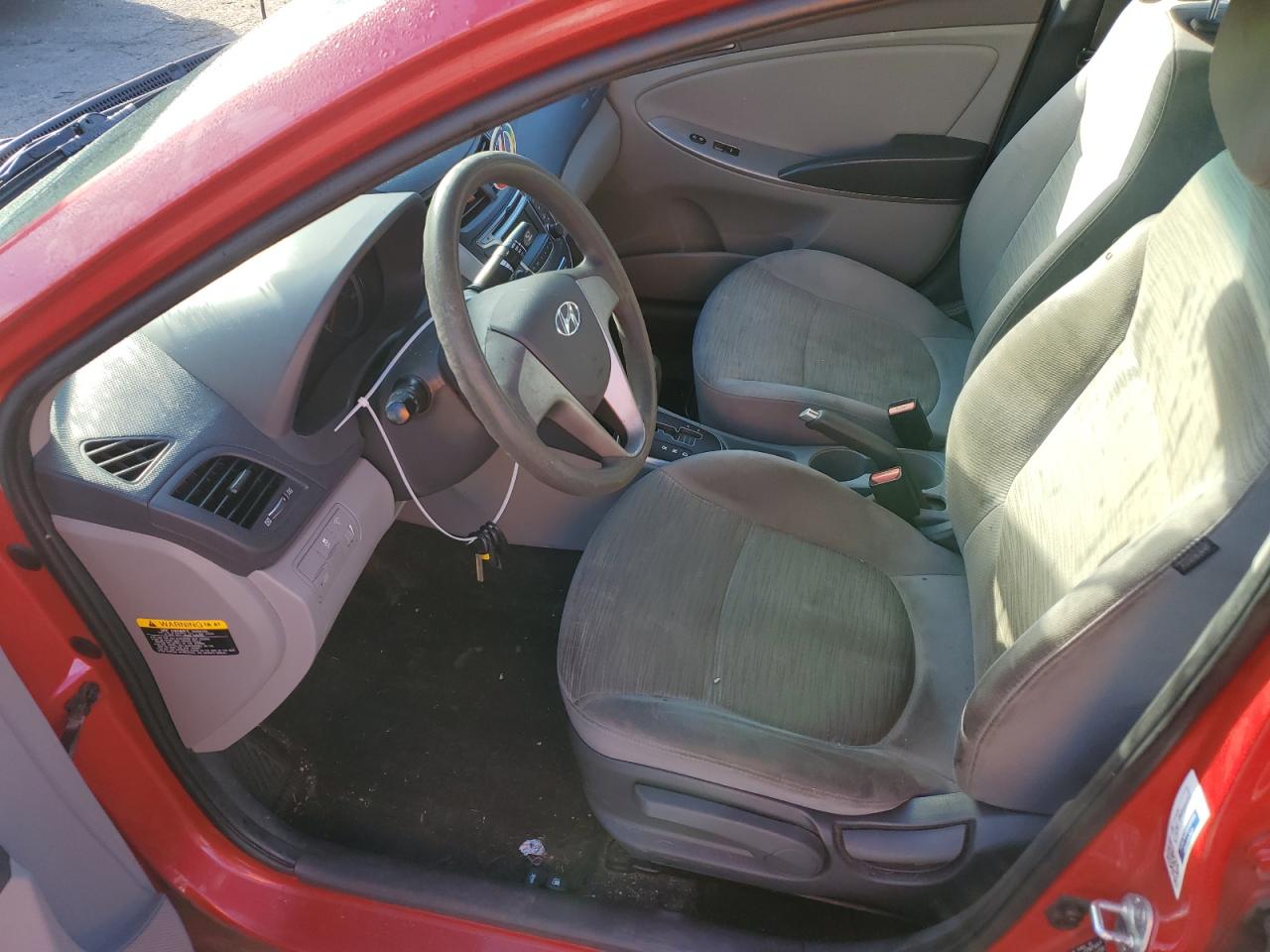 2017 Hyundai Accent VIN KMHCT4AE5HU205349 Copart auction photo, rear end / side damage thumbnail 7