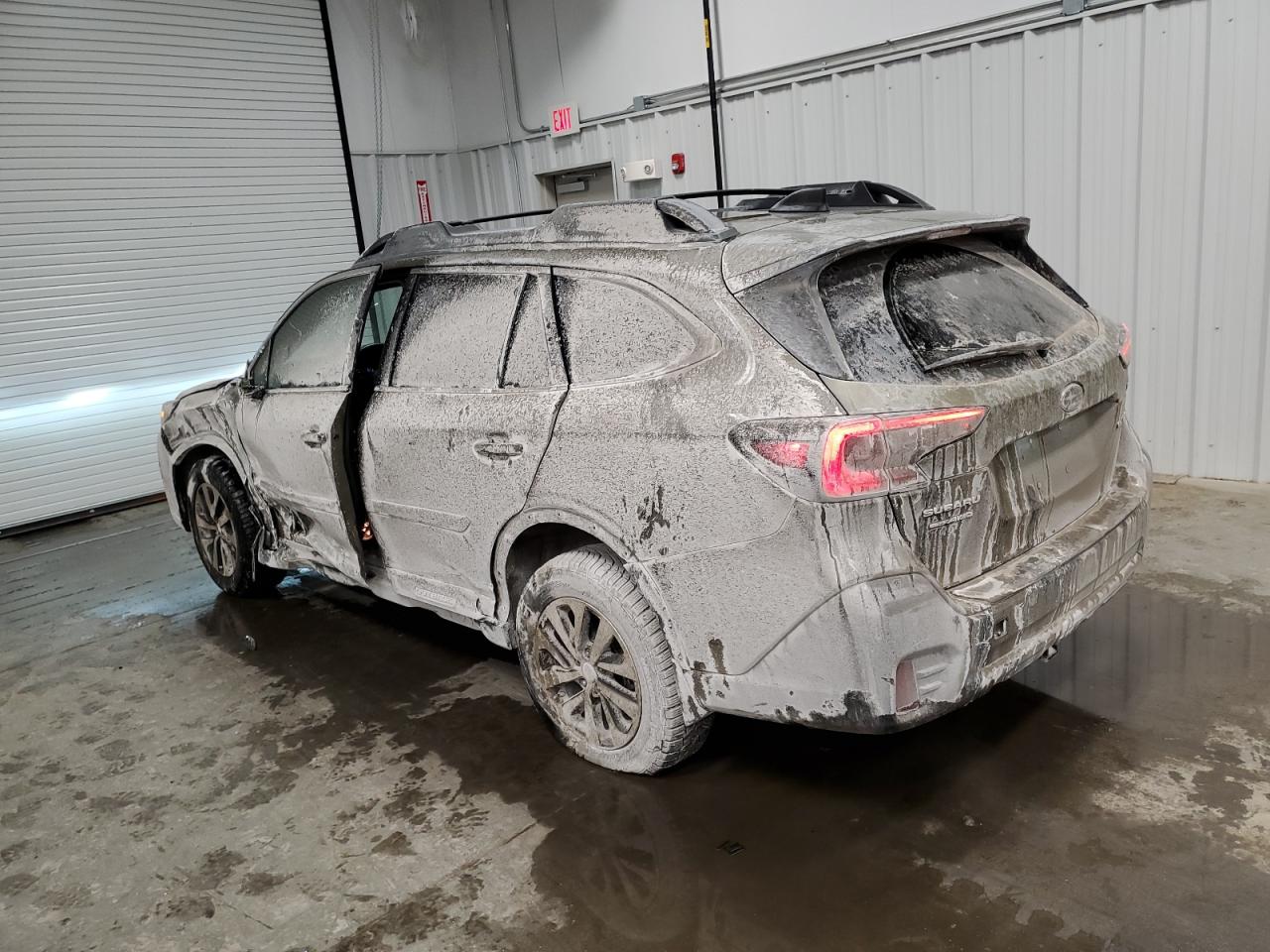 2021 Subaru Outback VIN 4S4BTACC2M3145049 Copart auction photo, side damage thumbnail 2