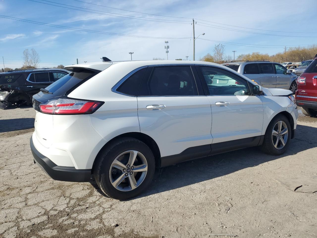 2021 Ford Edge VIN 2FMPK4J94MBA34004 Copart auction photo, front end / minor dent/scratches damage thumbnail 3