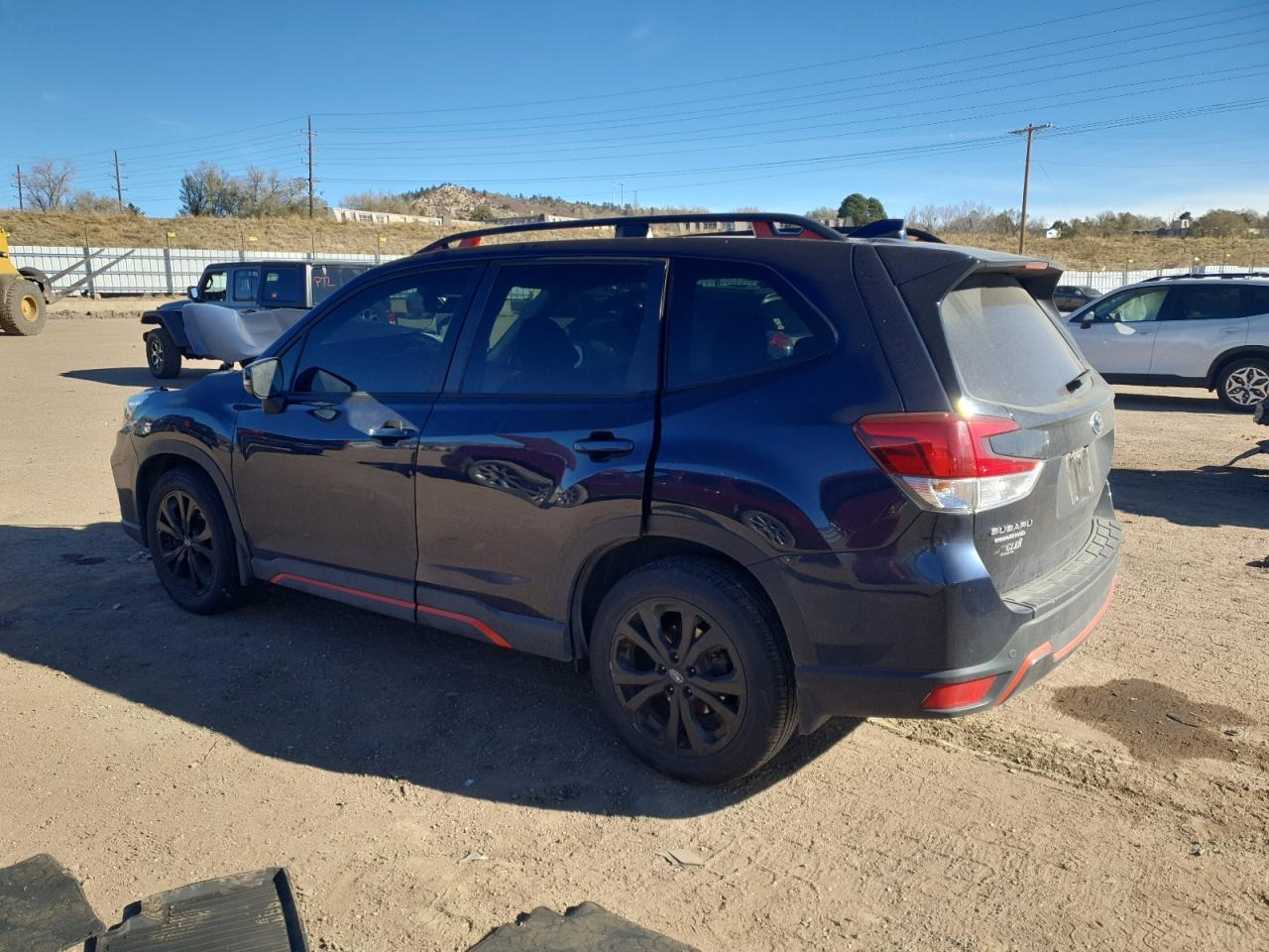 2021 Subaru Forester VIN JF2SKARC5MH515378 Copart auction photo, front end damage thumbnail 2