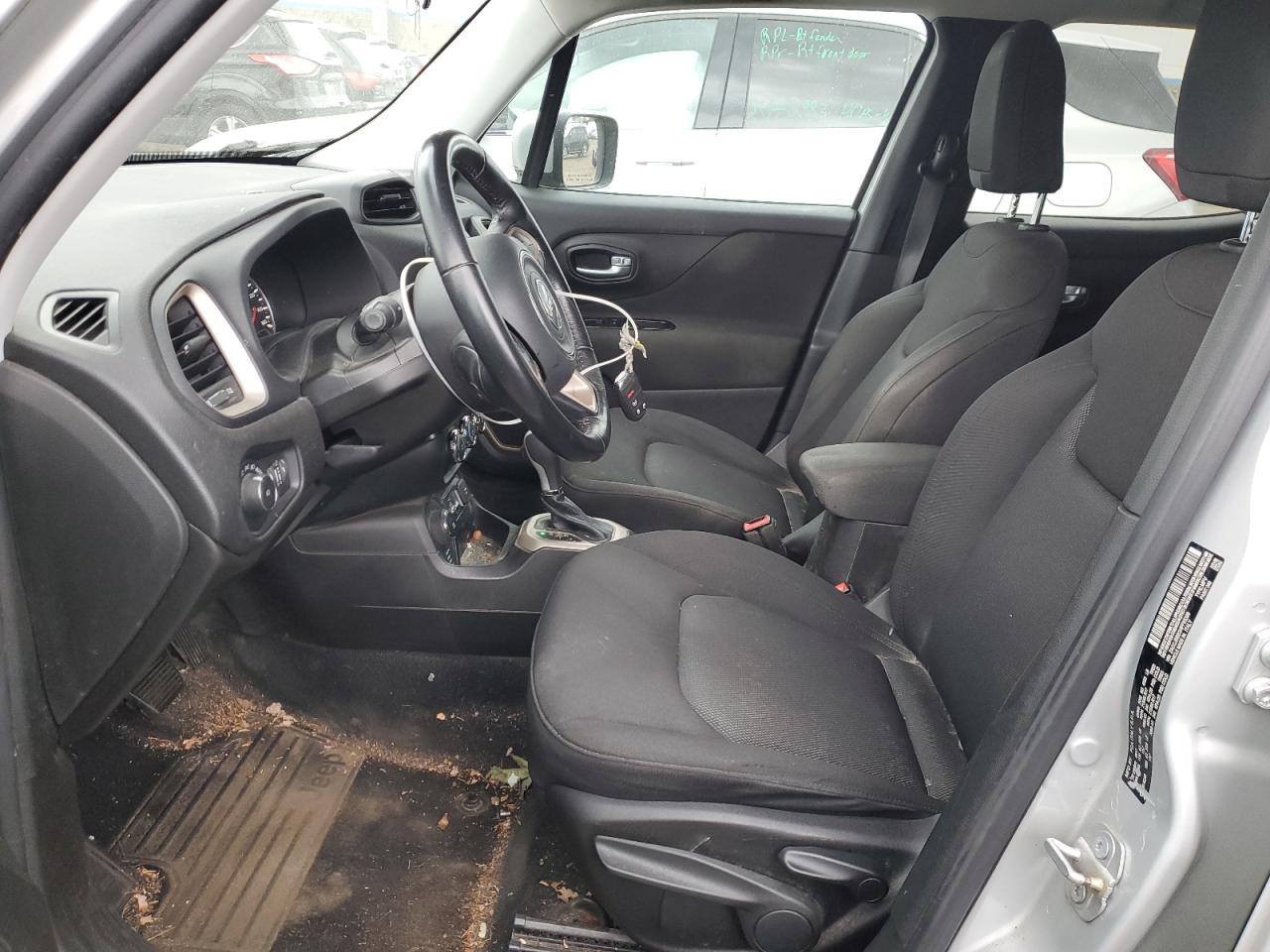2017 Jeep Renegade VIN ZACCJBBB3HPF65398 Copart auction photo, front end damage thumbnail 7