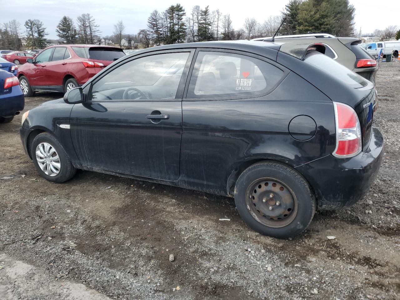 2008 Hyundai Accent VIN KMHCM36C38U093567 Copart auction photo, rear end / minor dent/scratches damage thumbnail 2