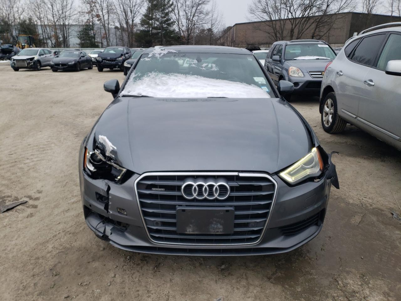 2015 Audi A3 VIN WAUBFGFF6F1139173 Copart auction photo, front end / minor dent/scratches damage thumbnail 5