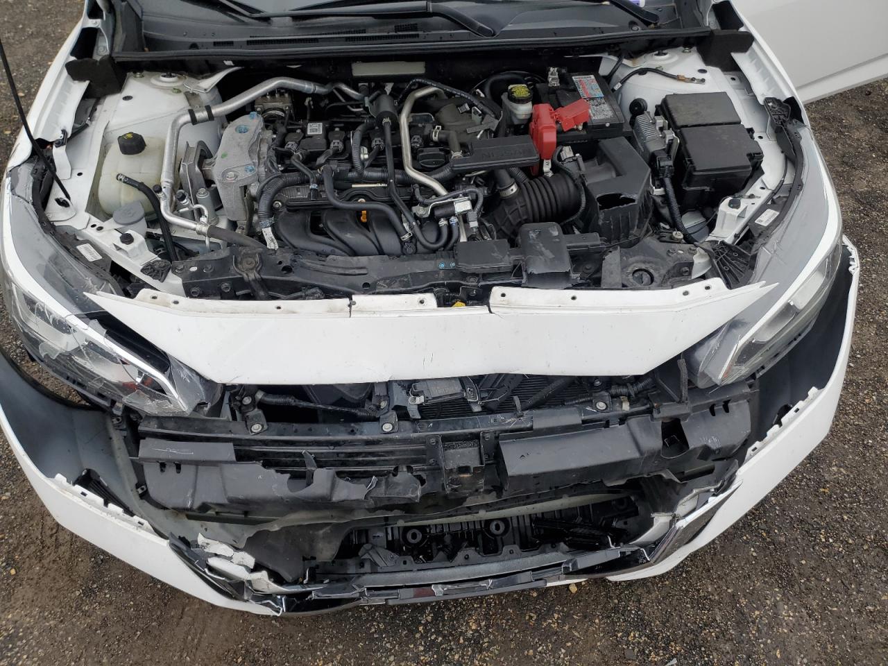 2020 Nissan Sentra VIN 3N1AB8BV1LY255078 Copart auction photo, front end damage thumbnail 12