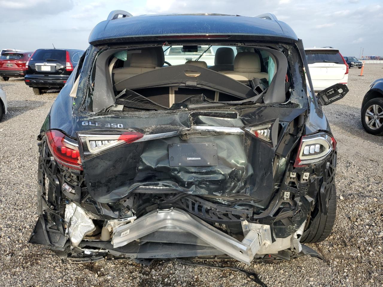 2020 Mercedes-Benz GLE VIN 4JGFB4JE3LA220443 Copart auction photo, rear end / front end damage thumbnail 6