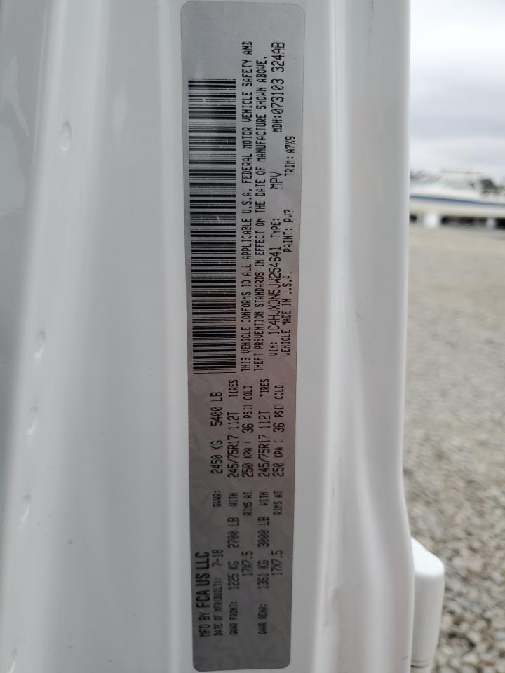2018 Jeep Wrangler VIN 1C4HJXDN5JW254641 Copart auction photo, front end damage thumbnail 12