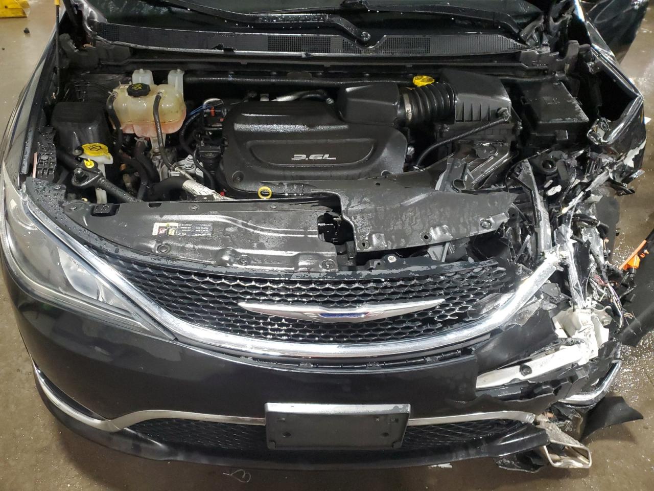 2017 Chrysler Pacifica VIN 2C4RC1BG3HR517454 Copart auction photo, front end damage thumbnail 13
