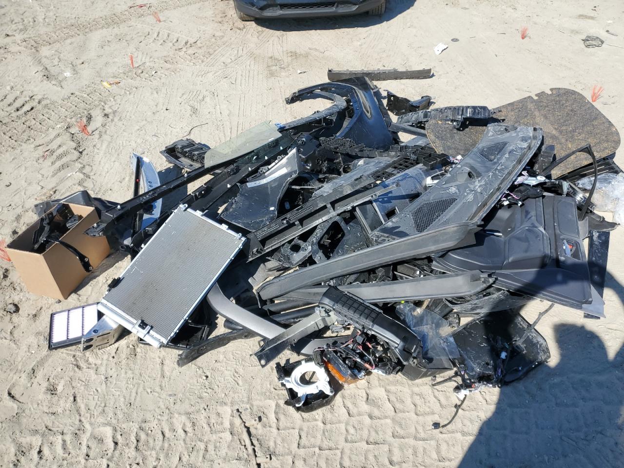 2024 Toyota Land Cruiser VIN JTEABFAJ5RK002588 Copart auction photo, front end / side damage thumbnail 13