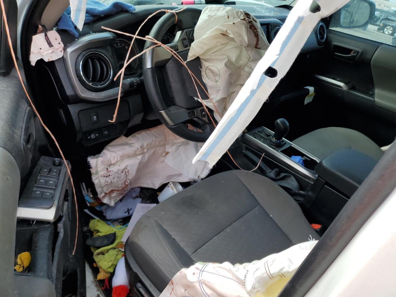 2023 Toyota Tacoma VIN 3TYAZ5CN7PT042367 Copart auction photo, all over damage thumbnail 8