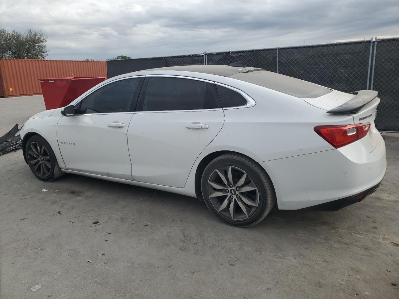 2016 Chevrolet Malibu VIN 1G1ZF5SX9GF197134 Copart auction photo, front end damage thumbnail 2
