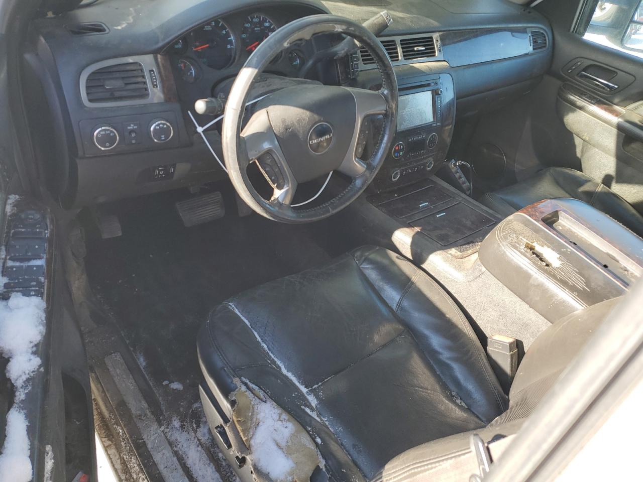 2012 GMC Sierra VIN 1GT125E85CF127550 Copart auction photo, front end / side damage thumbnail 8