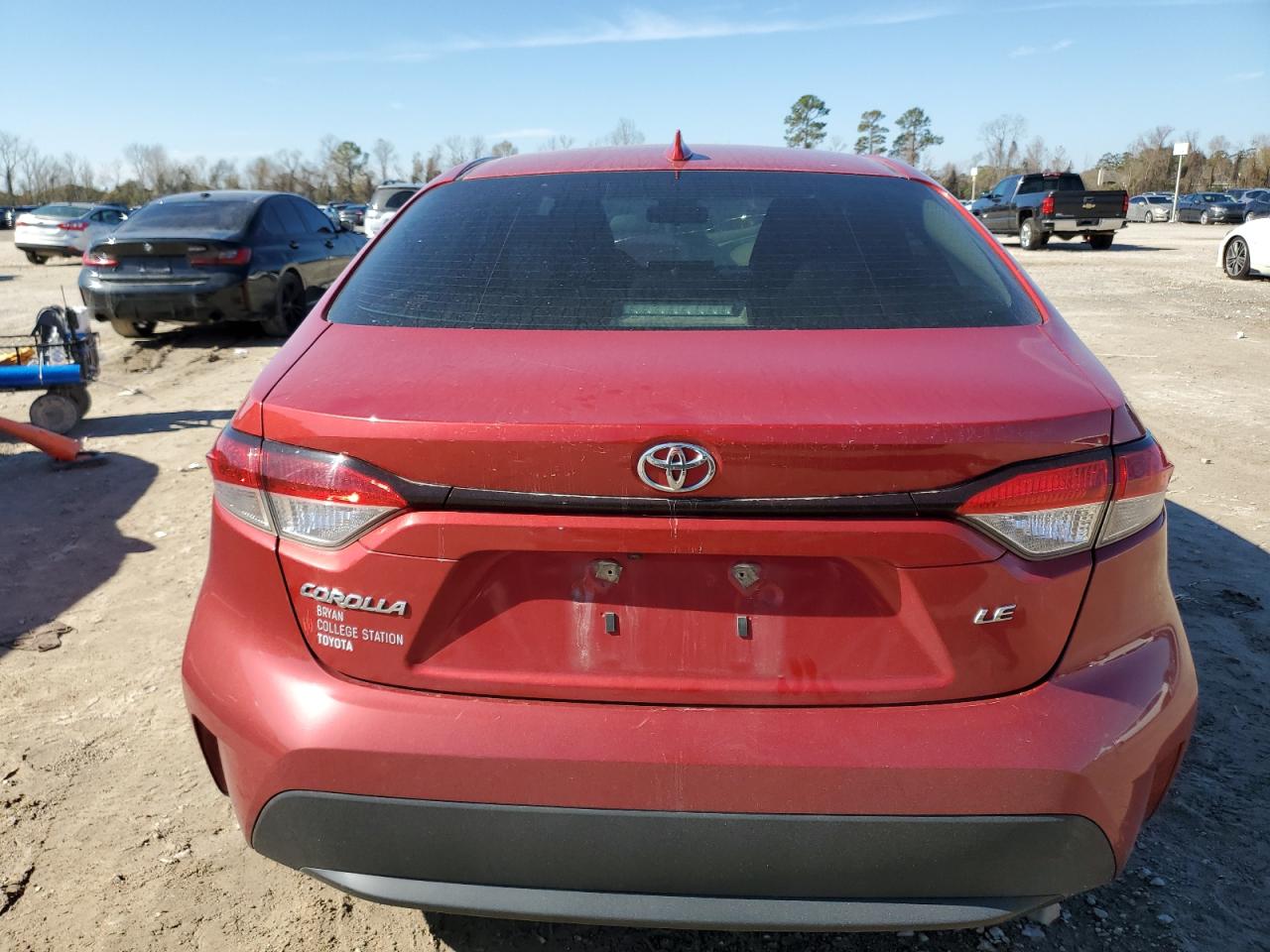 2021 Toyota Corolla VIN JTDEPMAE3MJ137291 Copart auction photo, undercarriage / front end damage thumbnail 6