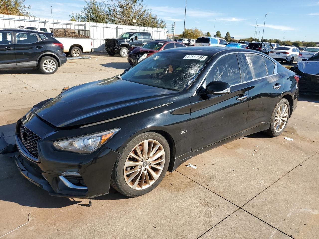 2019 Infiniti Q50 VIN JN1EV7AR4KM554850