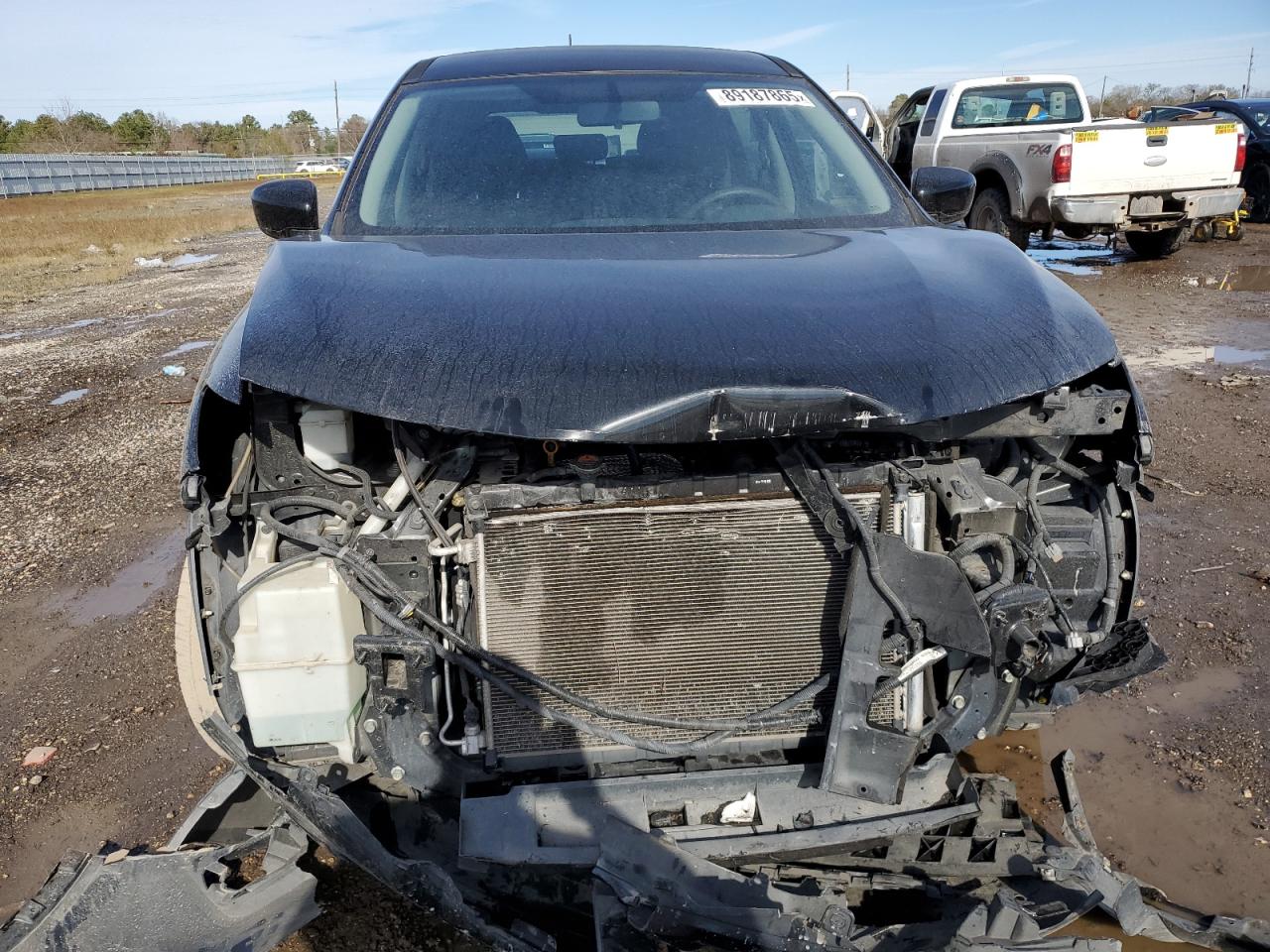 2016 Nissan Rogue VIN KNMAT2MT1GP620904 Copart auction photo, front end / undercarriage damage thumbnail 5