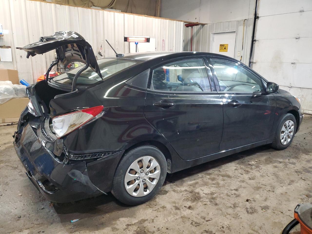 2016 Hyundai Accent VIN KMHCT4AE2GU951997 Copart auction photo, rear end / minor dent/scratches damage thumbnail 3