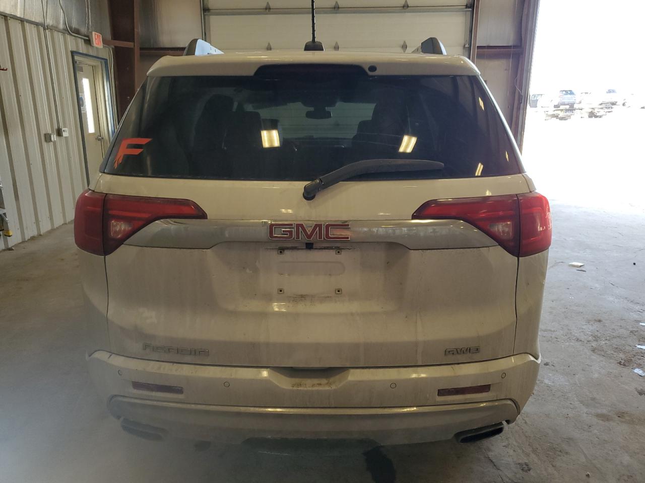 2018 GMC Acadia VIN 1GKKNXLS1JZ162544 Copart auction photo, front end damage thumbnail 6